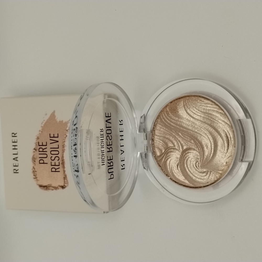 REALHER Make It Pop Power Wear Blush & 3 REALHER Highlighter Pure Resolve - Picture 4 of 5